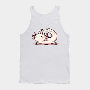 cute axolotl yoga moves Tank Top